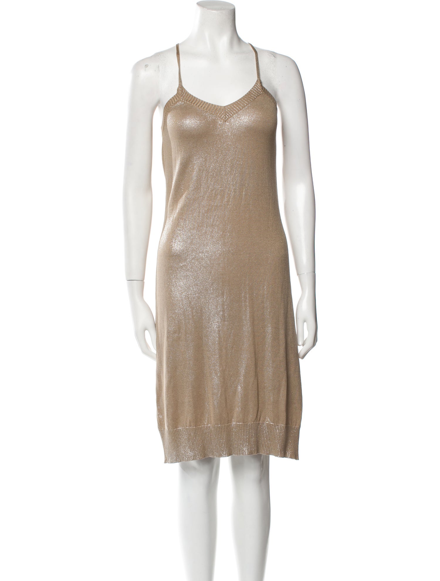 Hermès Silk Knee-Length Dress